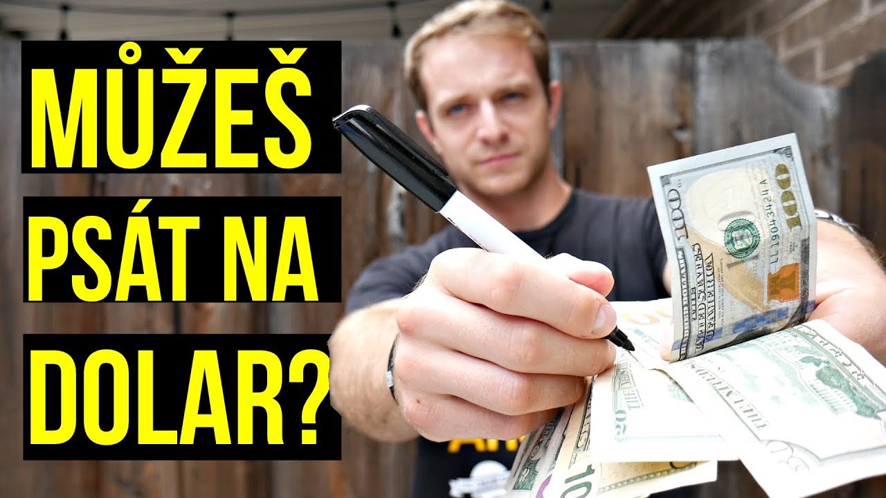 AMERICKÉ PENÍZE $ | POPSANÉ a PLNÉ DROG? INFO před cestou do Ameriky