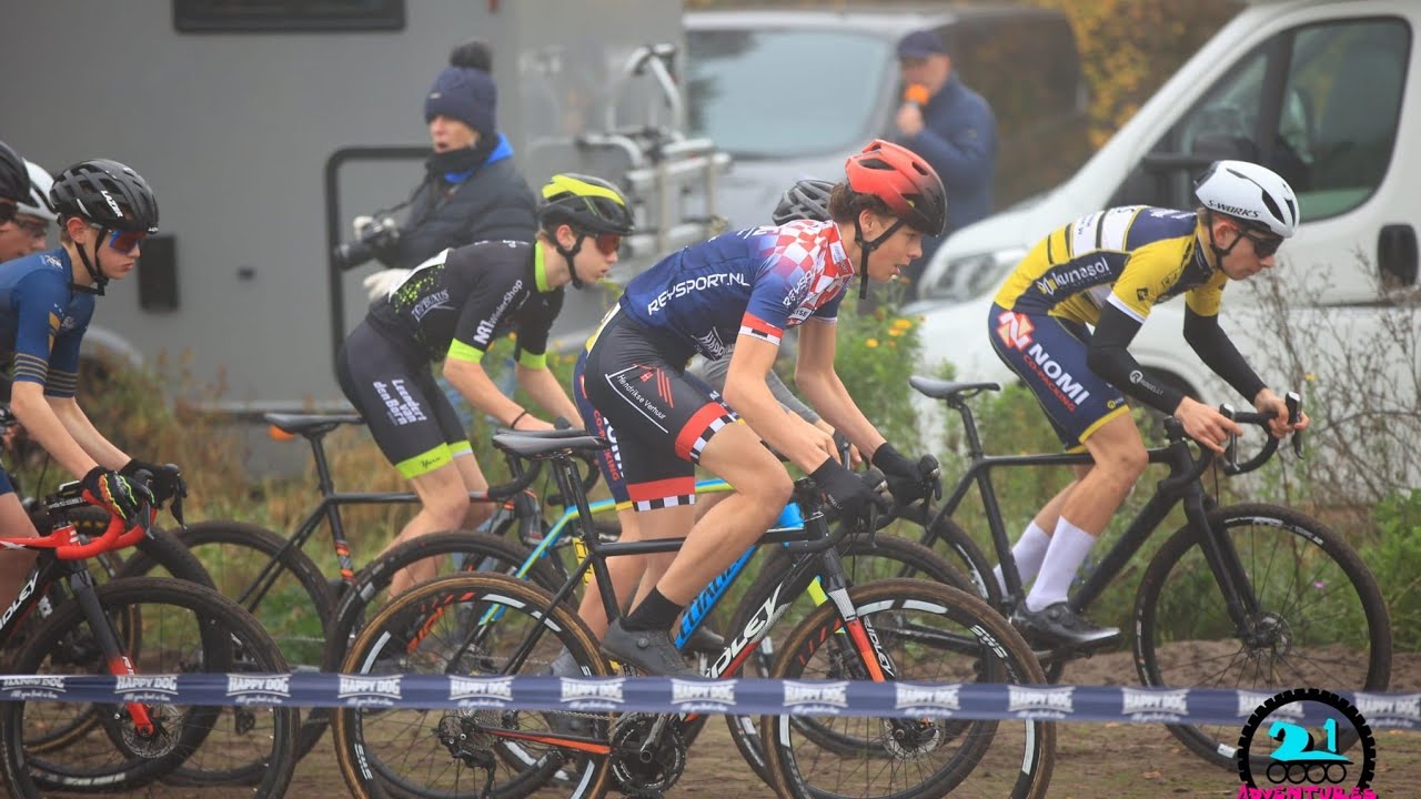 Zegge 2024 13-14 jr  Melvin 🥈 WBVC Westbrabantse Veldrit Competitie CX Wedstrijd
