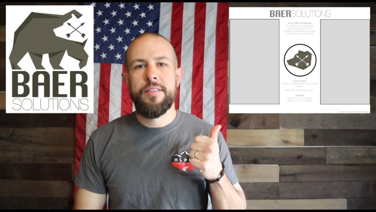 Baer Solutions Standard Shooting Drill /  Balance of Speed & Accuracy