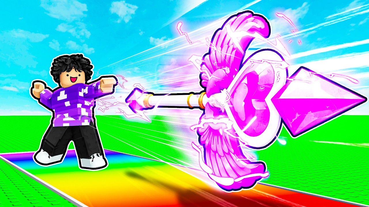 Poder INFINITO com a MELHOR LANÇA do Roblox