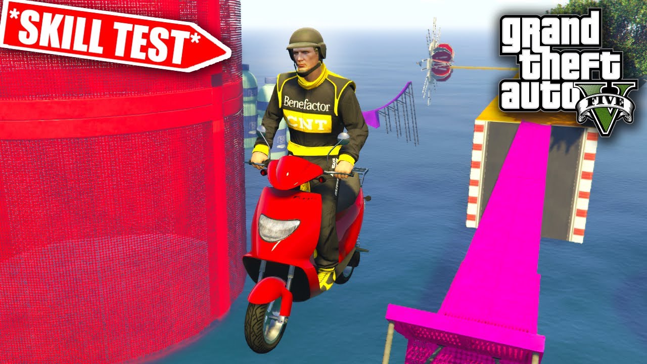 GTA 5 Online - Najlepszy SKILLTEST, kt&oacute;rego NIE ZROBIŁEM! *SKILL TEST* - Shepard, Hogaty, Sylo & Pax