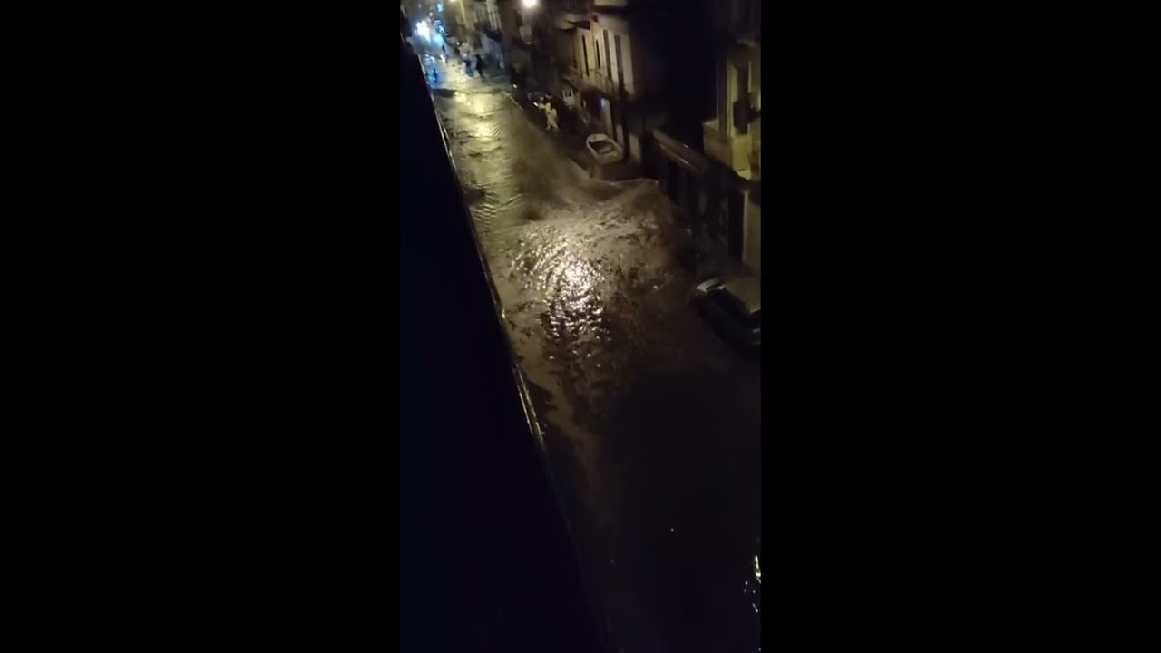 MAREGGIATA SHOCK a Scaletta e Nizza di Sicilia nella notte, borghi costieri inghiottiti dalle onde