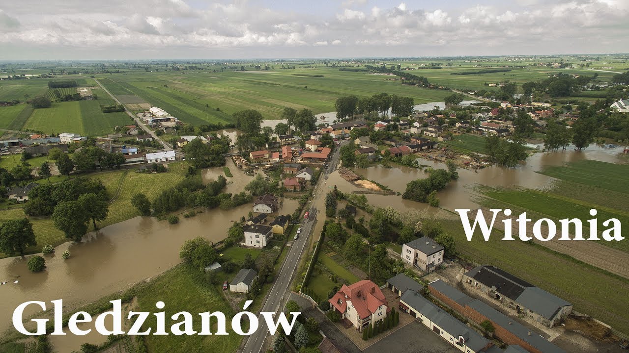 Witonia i Gledzian&oacute;w po silnych opadach deszczu