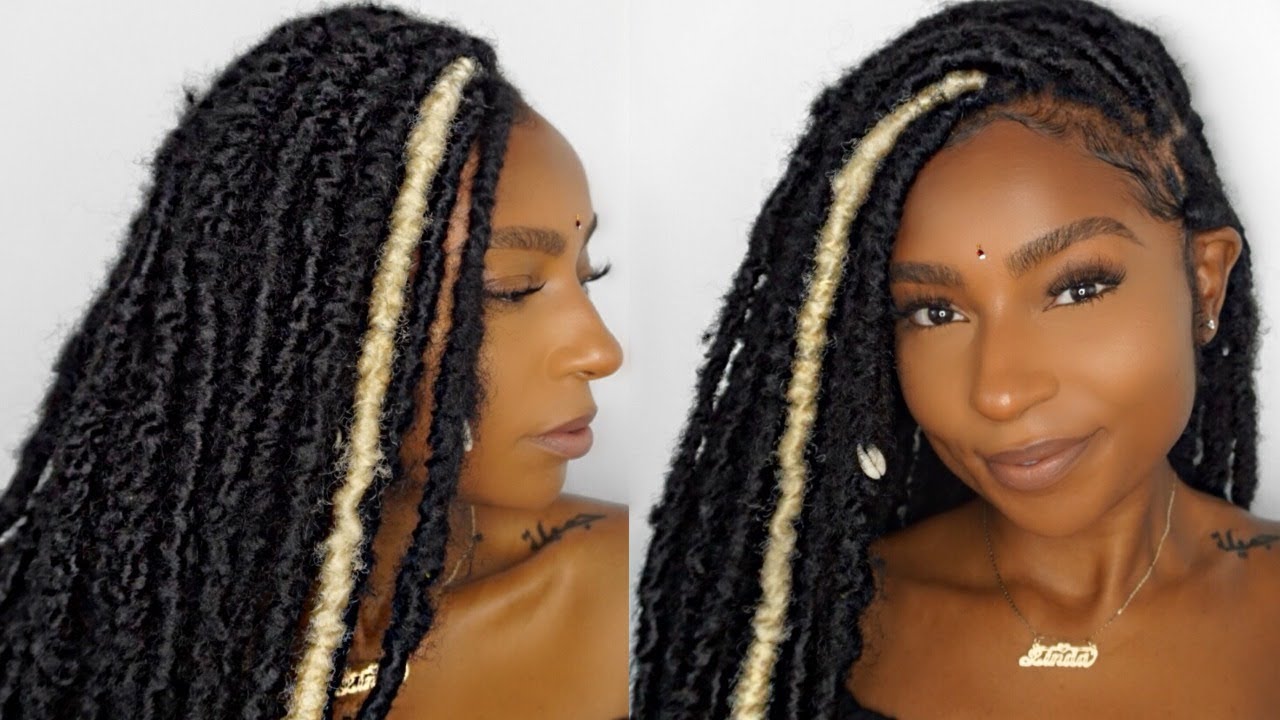 How to: Easy & Quick Small Faux Locs| Protective Style | iamLindaElaine