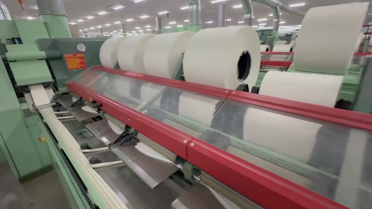 How Yarn Is Made丨Full Production Process in Our Spinning Mill