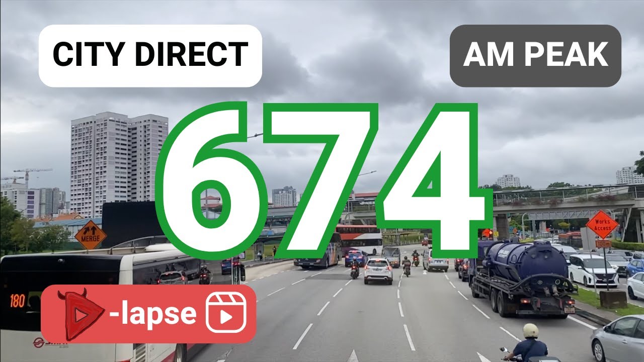 [TTS | Hyperlapse] City Direct 674 (Direction 1)