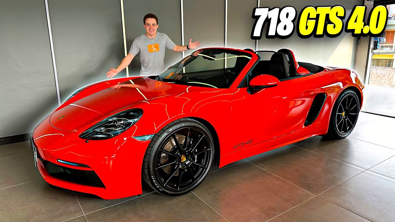 Porsche 718 Boxster GTS 4.0: O Que Faz Desta Máquina uma Obra-Prima?