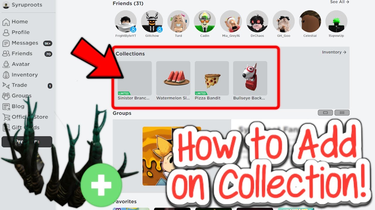 How to Add Items to Collections on Roblox (2025)