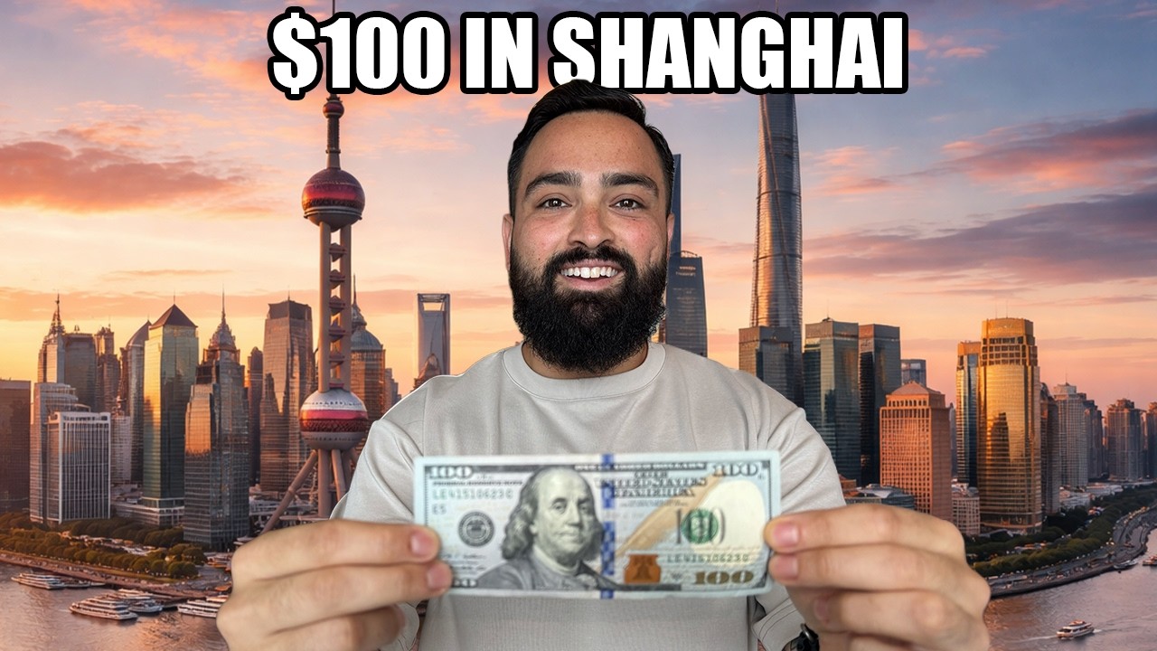 Что можно купить за 100 долларов в Шанхае, Китай? 🇨🇳