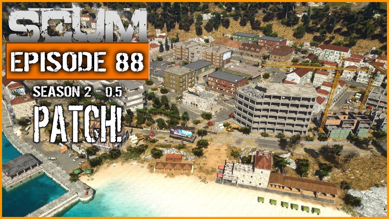 SCUM 0.5 - Novigrad! Brick and Cement Walls! Mlinci and Biltong Beef!  - Singleplayer - Ep88