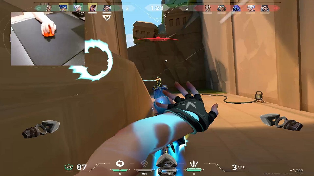 Флуоресцентный доминирует в рейтинге, играя за Джетт — Геймплей Valorant