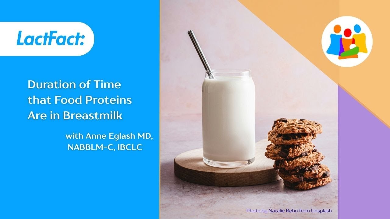 Duration of Time that Food Proteins Are in Breastmilk