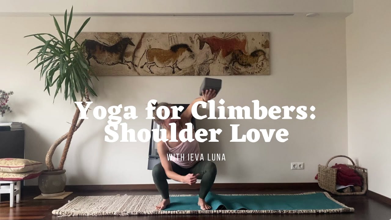 30 min Quarantine Yoga for Climbers: Shoulder love