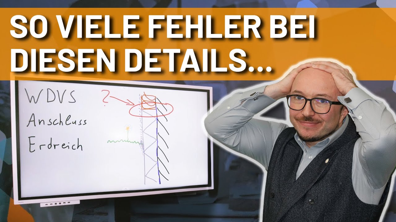 Perimeter Dämmung - WDVS Anschluss wie geht das & was muss ich beachten? | Energieberater klärt auf