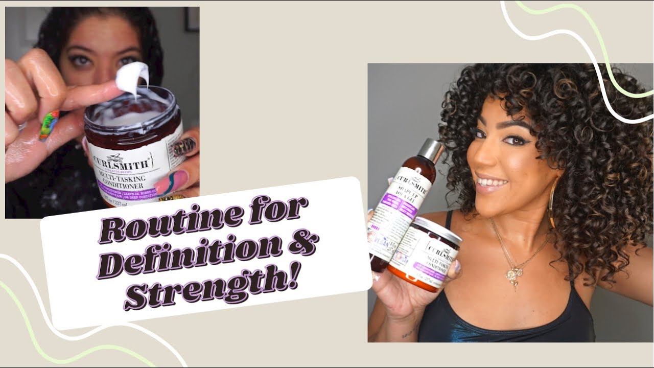 Style & Repair at Once?! *NEW* @CURLSMITH  Product Review