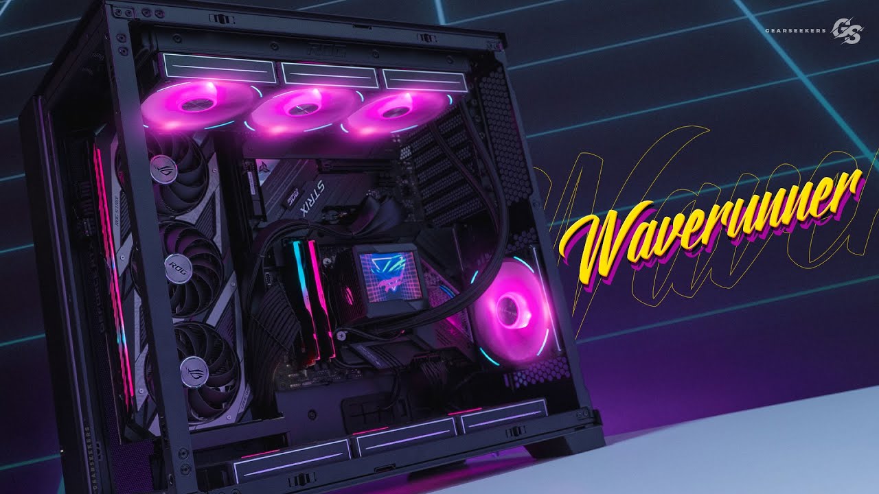 All ROG Lian Li O11 EVO Inverted BEAST!