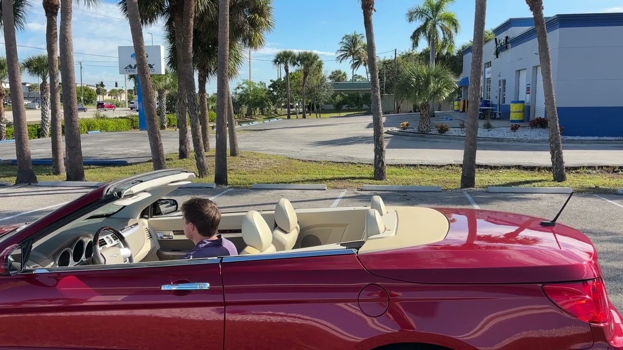 2008 Chrysler Sebring Convertible Top