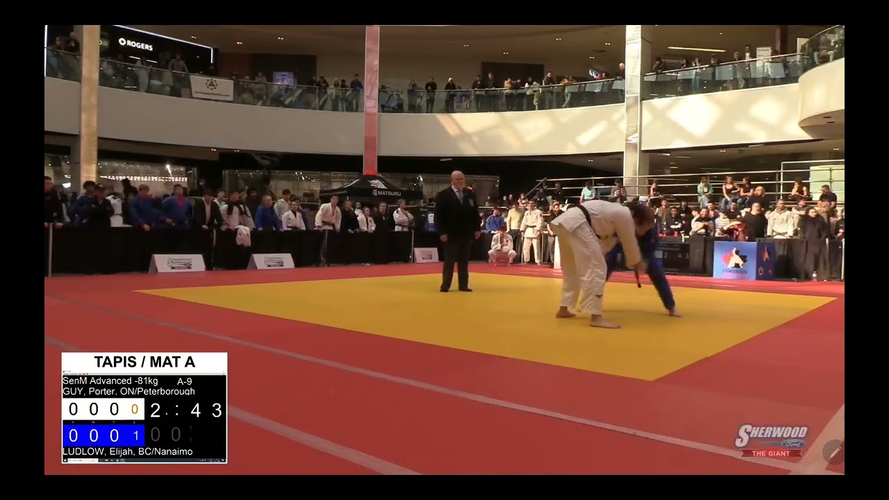 Edmonton International Judo Tournament 2026 SenM Advanced -81(Fight 2)