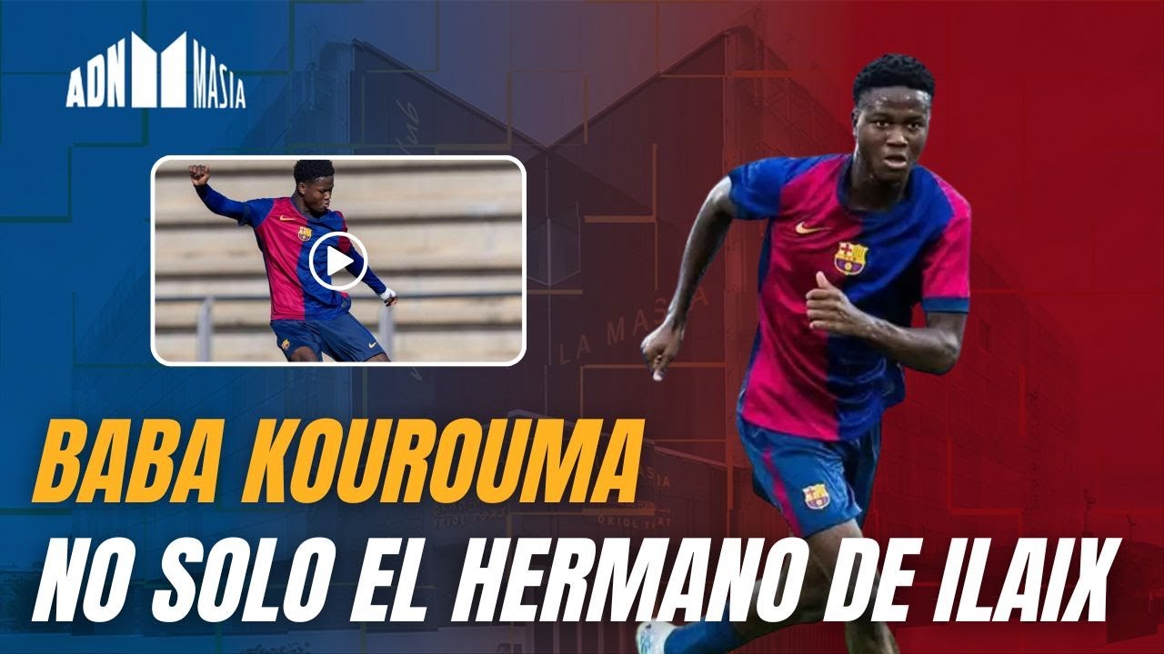 BABA KOUROUMA, el UNICORNIO del Barça que no es solo el HERMANO de Ilaix | 1x10 ADN Masia