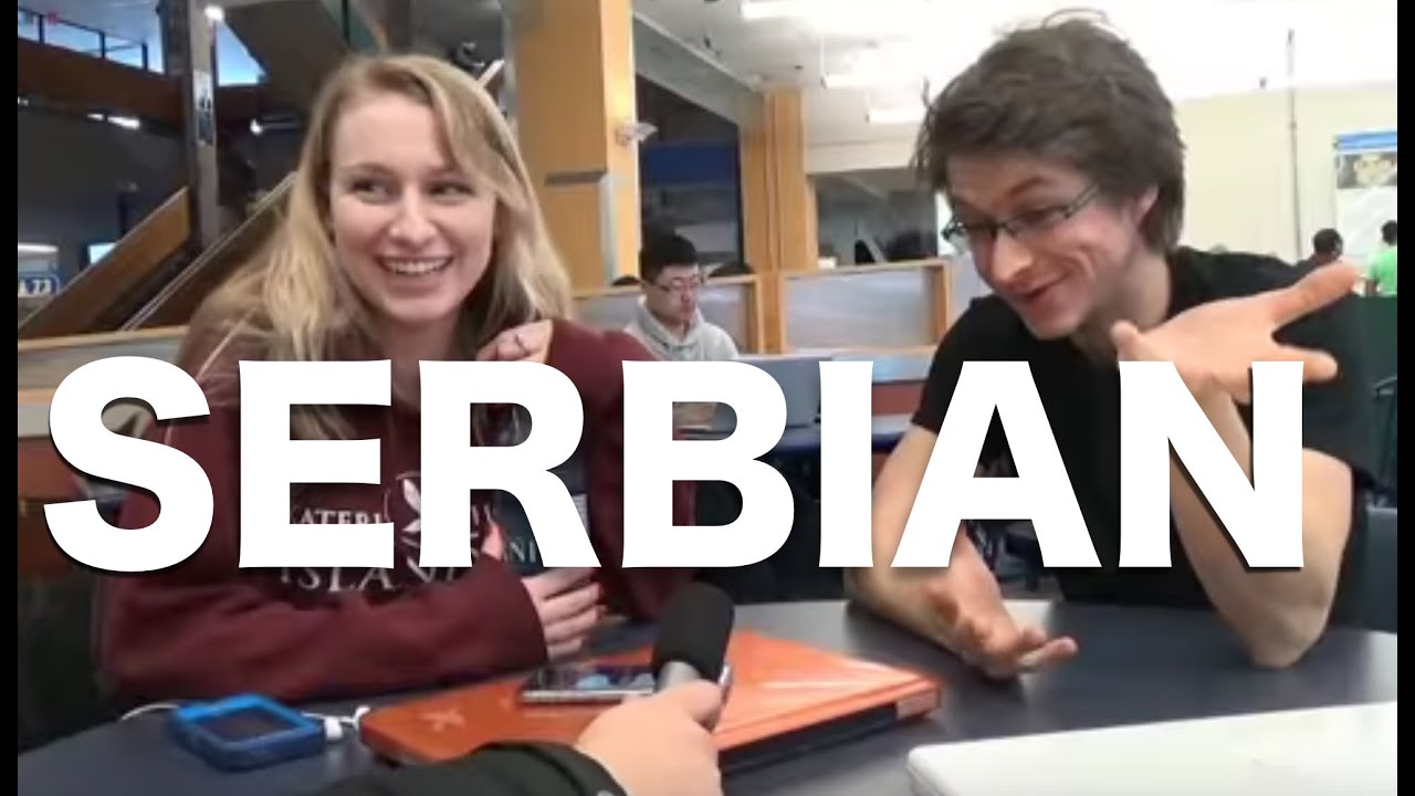 What Serbian sounds like to foreigners/kako srpski jezik zvuči strancima