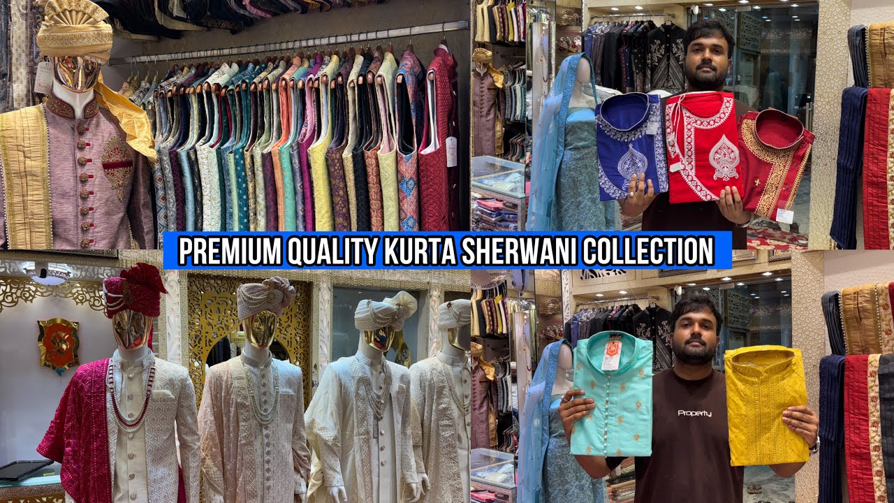 Shamsi Fashion Kurta Sherwani | Kolkata Kurta Market | Kolkata Ethnic Wear Market 2025