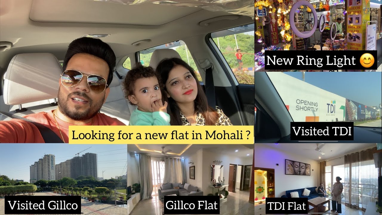 Gillco Parkhills Mohali | TDI Airport Road | New Ring Light | 7 Phase Market