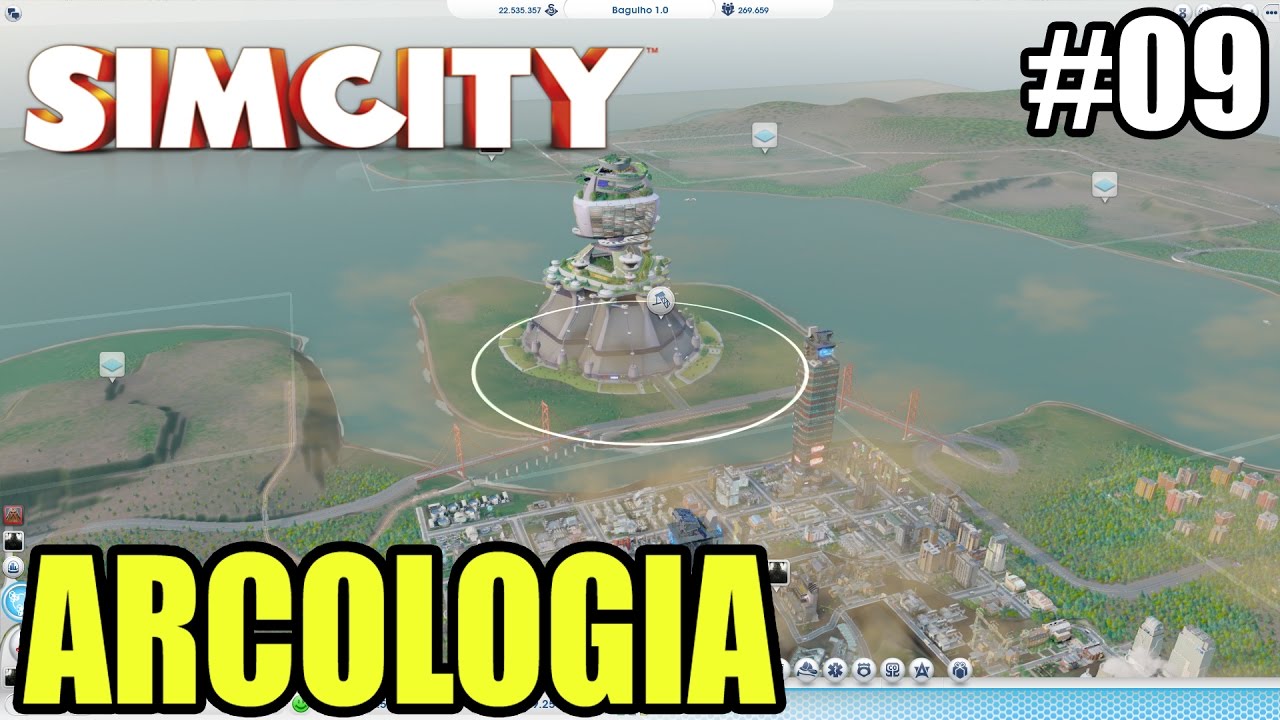 SIMCITY 5 MULTIPLAYER PT BR #09 - ARCOLOGIA !