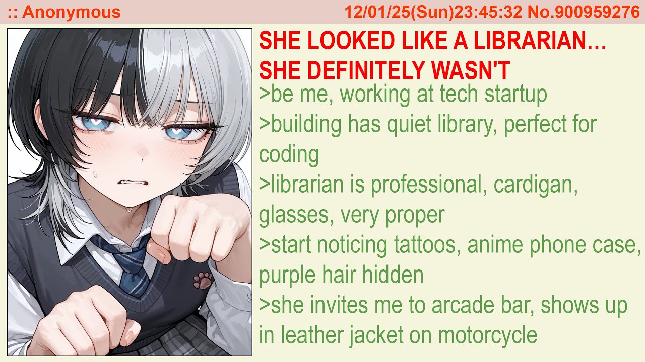 She Looked Like a Librarian… She Definitely Wasn't | 4Chan Greentext Stories