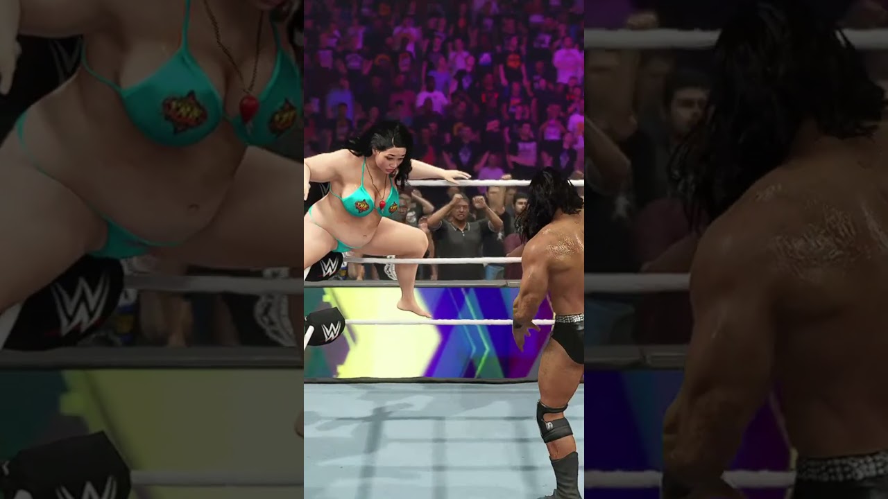 Дрю Макинтайр против Скалы WWE 