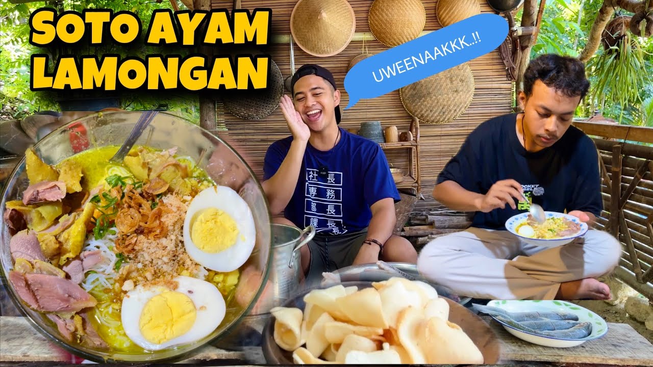 RAHASIA GURIHNYA SOTO LAMONGAN YANG NIKMAT ‼️ UDAH LAMA BANGET NGAK MAKAN YANG SEPERTI INI DI DESAKU