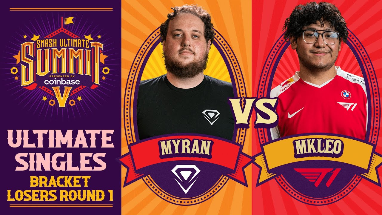 Myran vs MkLeo - Losers Round 1 Ultimate Summit 5 - SSBU Singles | Olimar vs Pyra/Mythra