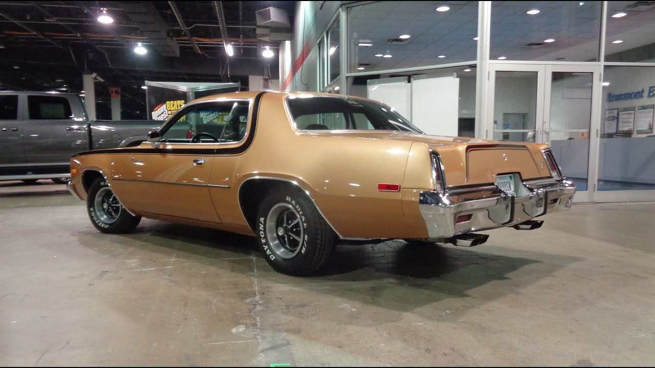 Двигатель Plymouth Road Runner 400 CI 1975 года в цвете Aztec Gold в моей автомобильной истории с...