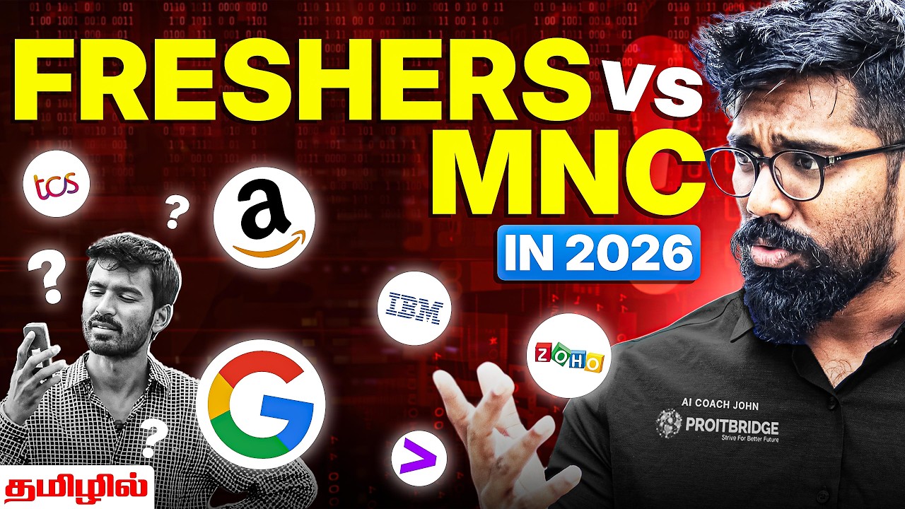 Freshers (IT Career RoadMap) in Tamil 🔥