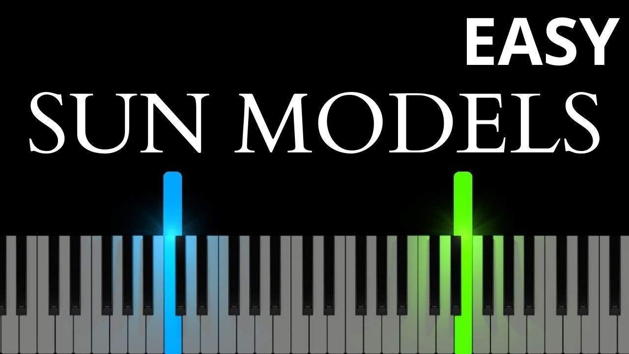 Sun Models - ODESZA (EASY Piano Tutorial)