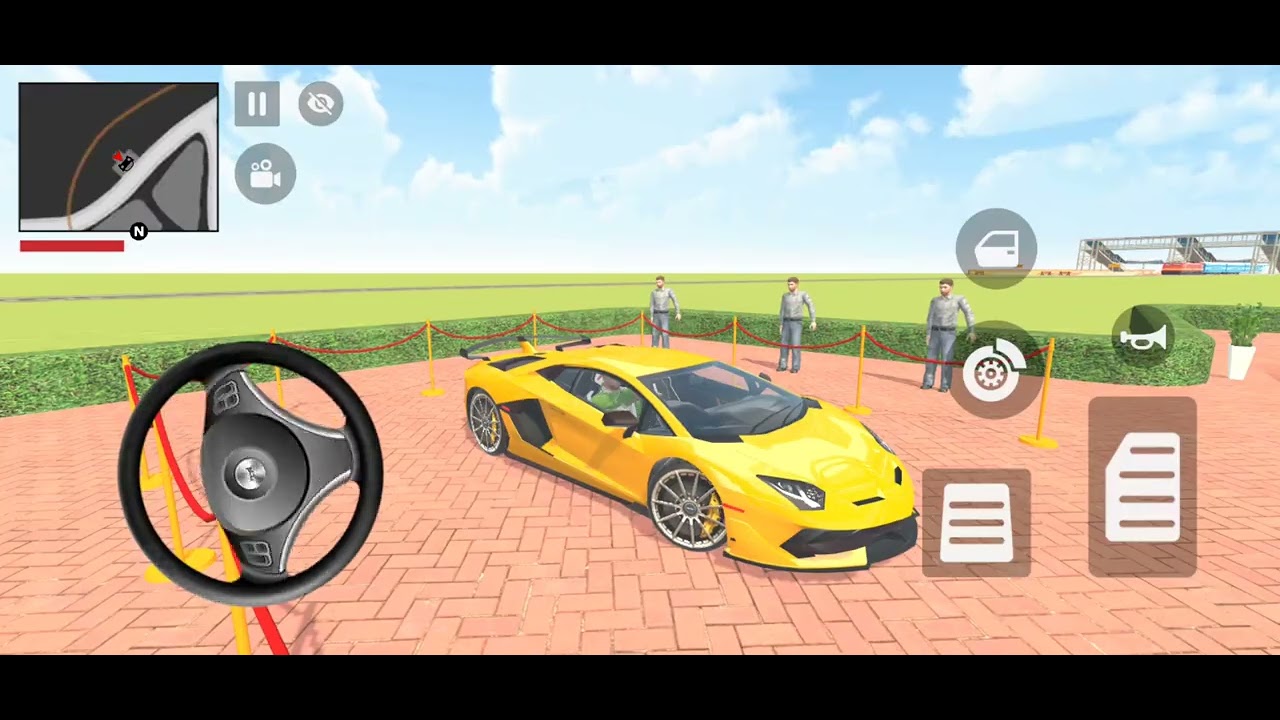 🎮 Franklin order by 2️⃣ Lamborghini in India 🇮🇳 bike auto simulator 🎮