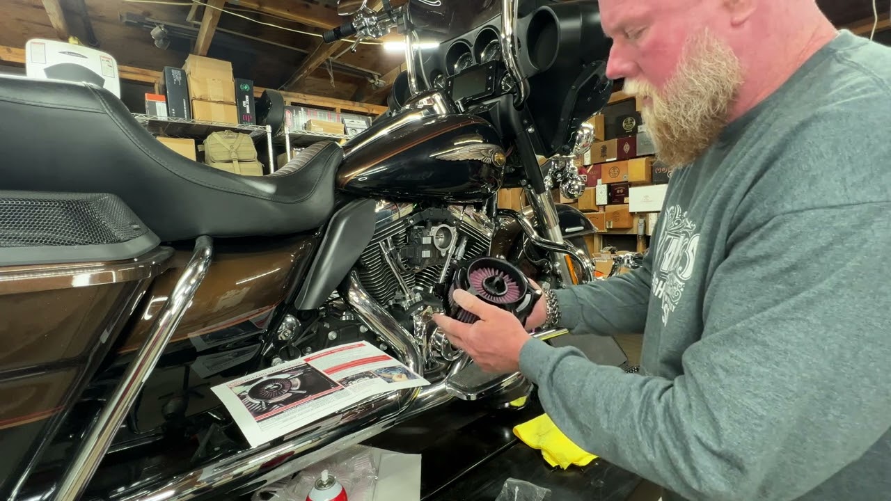 Roland Sands Turbine Air Intake Install