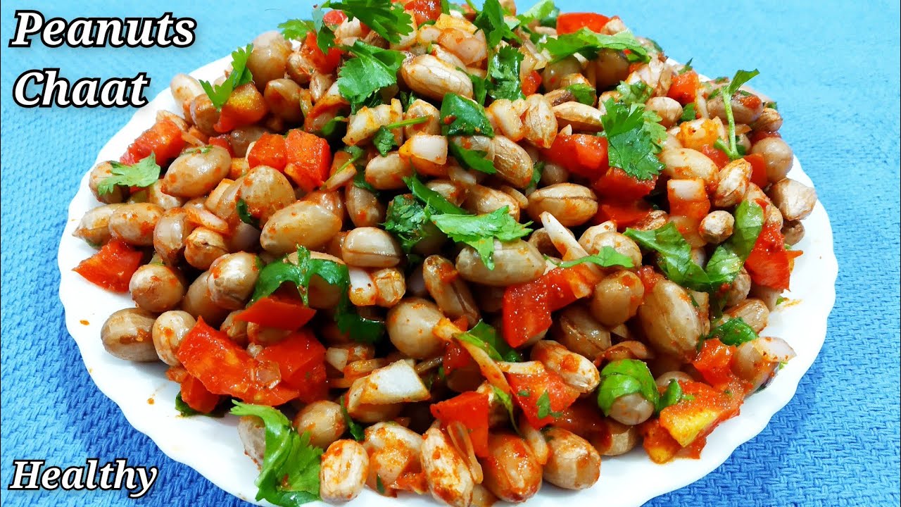 #shorts Healthy Peanuts Masala Chaat 10 Minutes Recipe Masala Chaat Mungfali Chaat Peanuts Masala