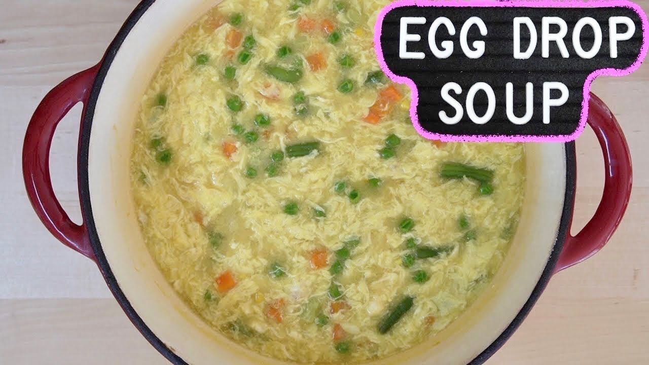 Healthy egg drop soup recipe | Better than takeout | Cooking with the Ley Sisters