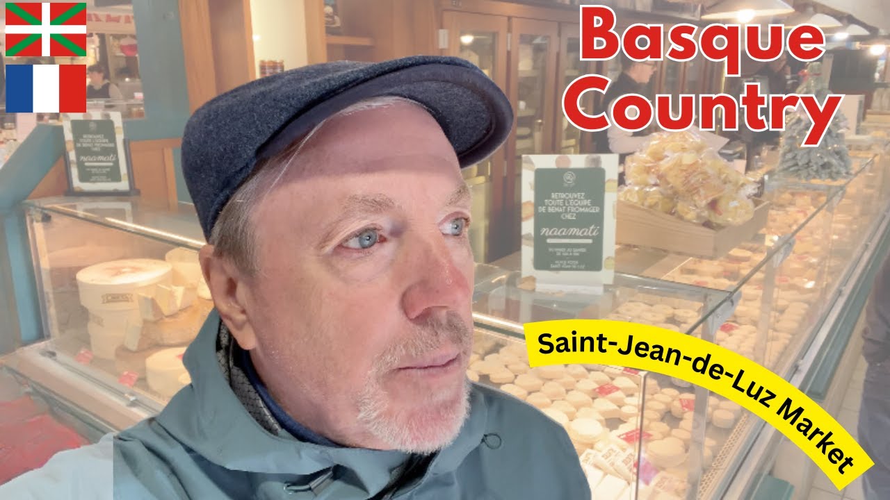 BASQUE COUNTRY | Saint-Jean-de-Luz | Market Tour | France in 4K
