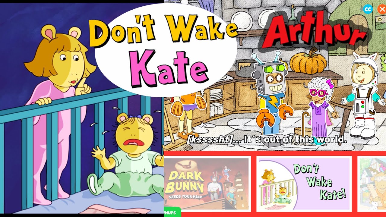 MEMORY GAME Don't Wake Kate ARTHUR Games iOS Android Gameplay PBS Kids