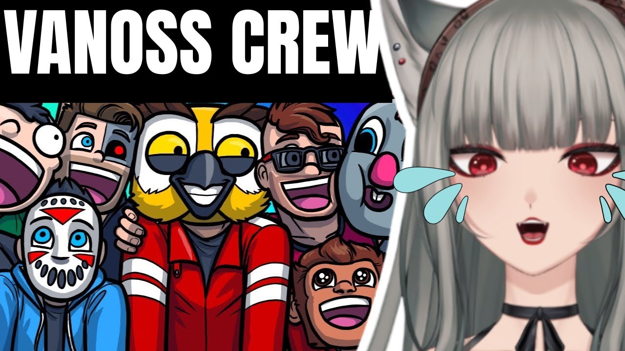 FIRST TIME REACTING TO VANOSS CREW😂 | VTuber can't stop laughing