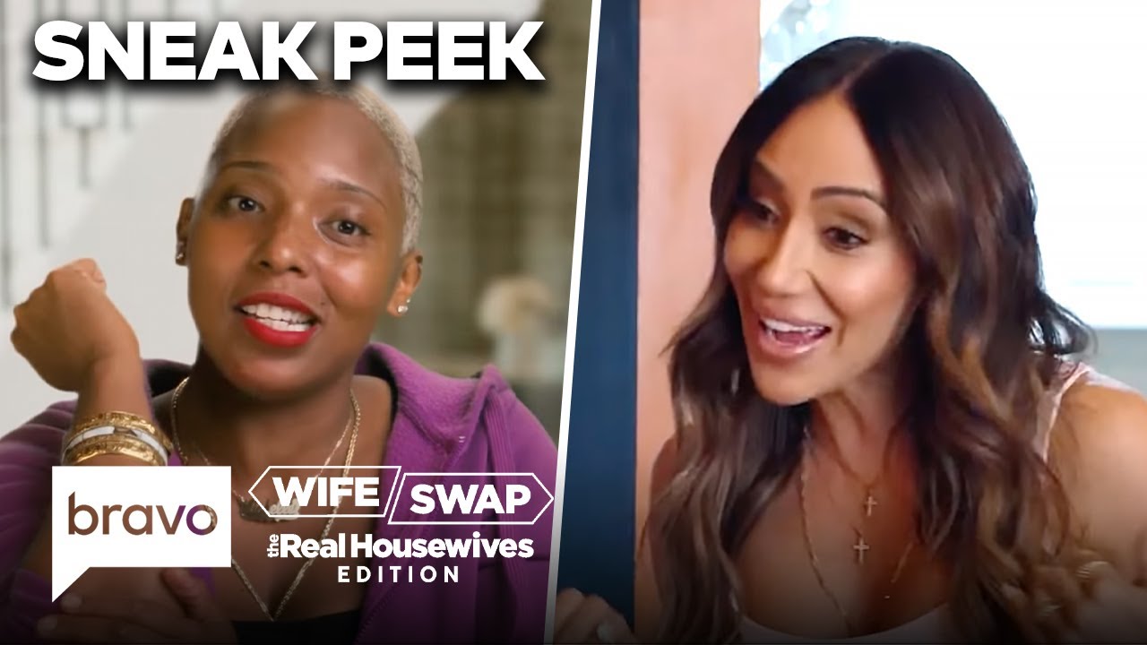 SNEAK PEEK: Can RHONJ's Melissa Gorga Survive in a Raw Vegan Household? | Wife Swap (S1 E2) | Bravo