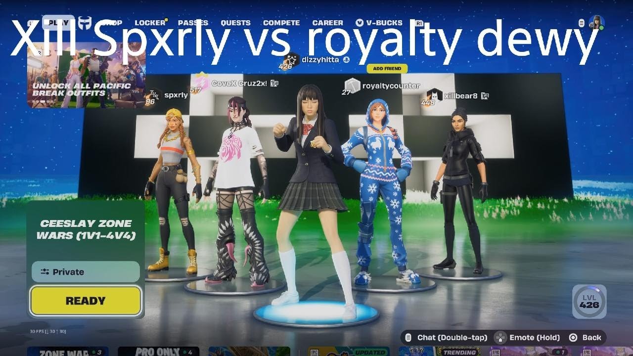 Xillity Spxrly vs Dewy Royalty Zws