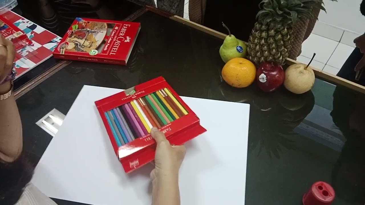 Still life pensil warna (Buah) | (part 1)