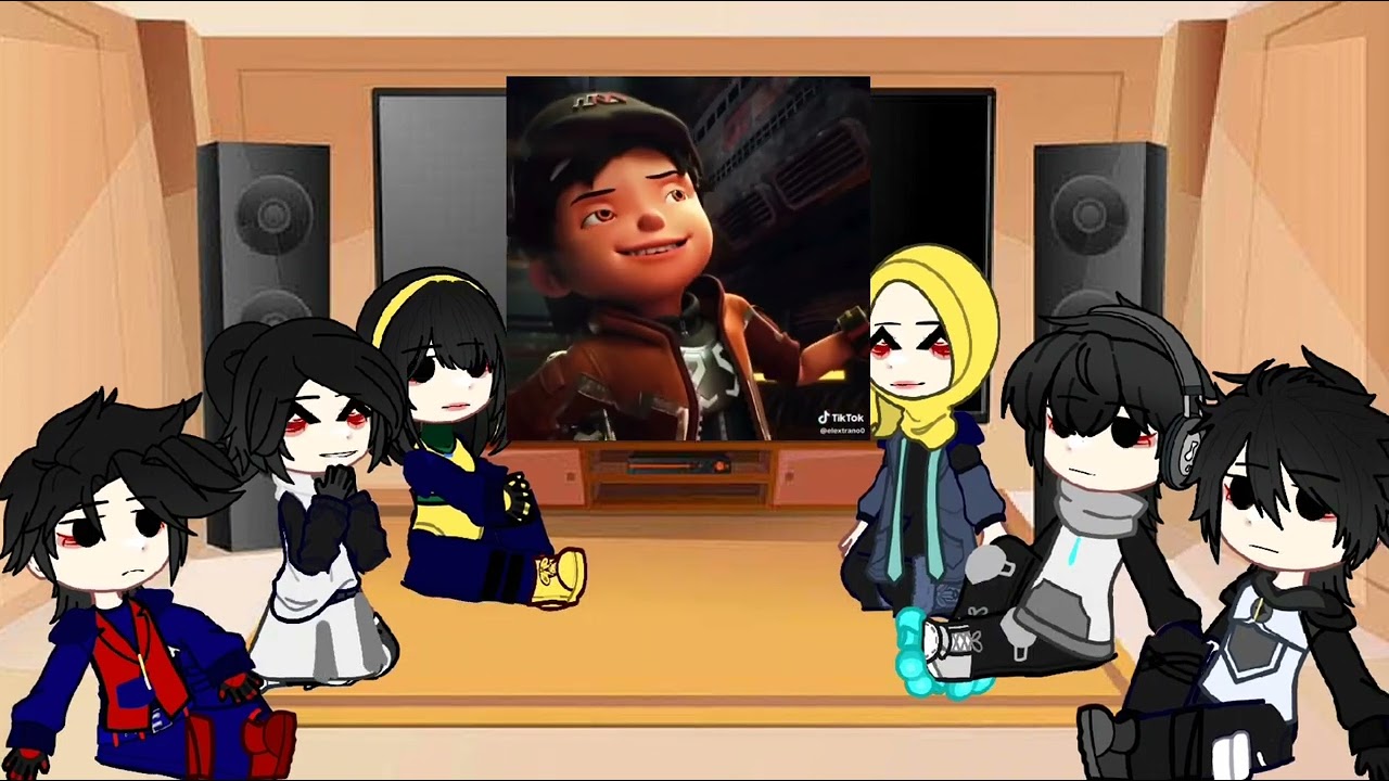 EJEN ALI REACT TO BOBOIBOY (PART 2) #gachacommunity (✨💗)