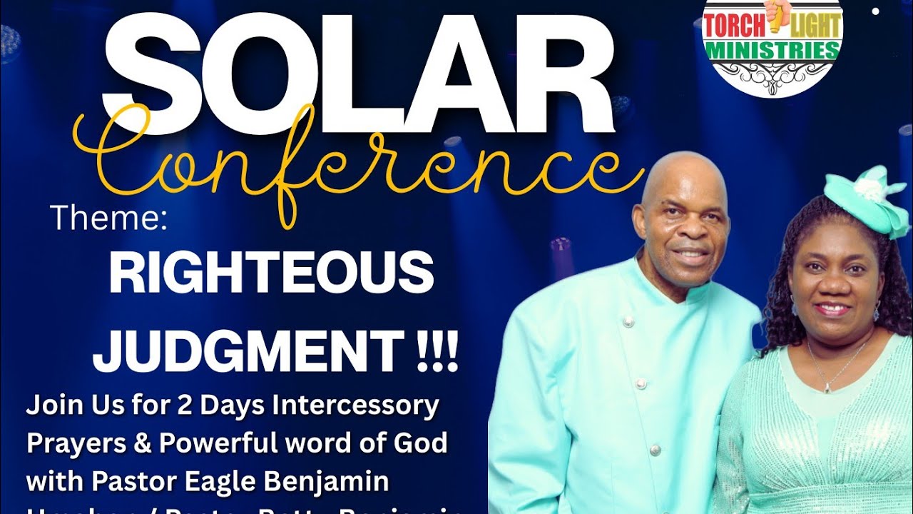 Torchlight Int'l Ministry  ,THE WORD RIGHTEOUS JUDGEMENT BYEAGLE PASTOR BENJAMIN UMAHON FEB.16th2026