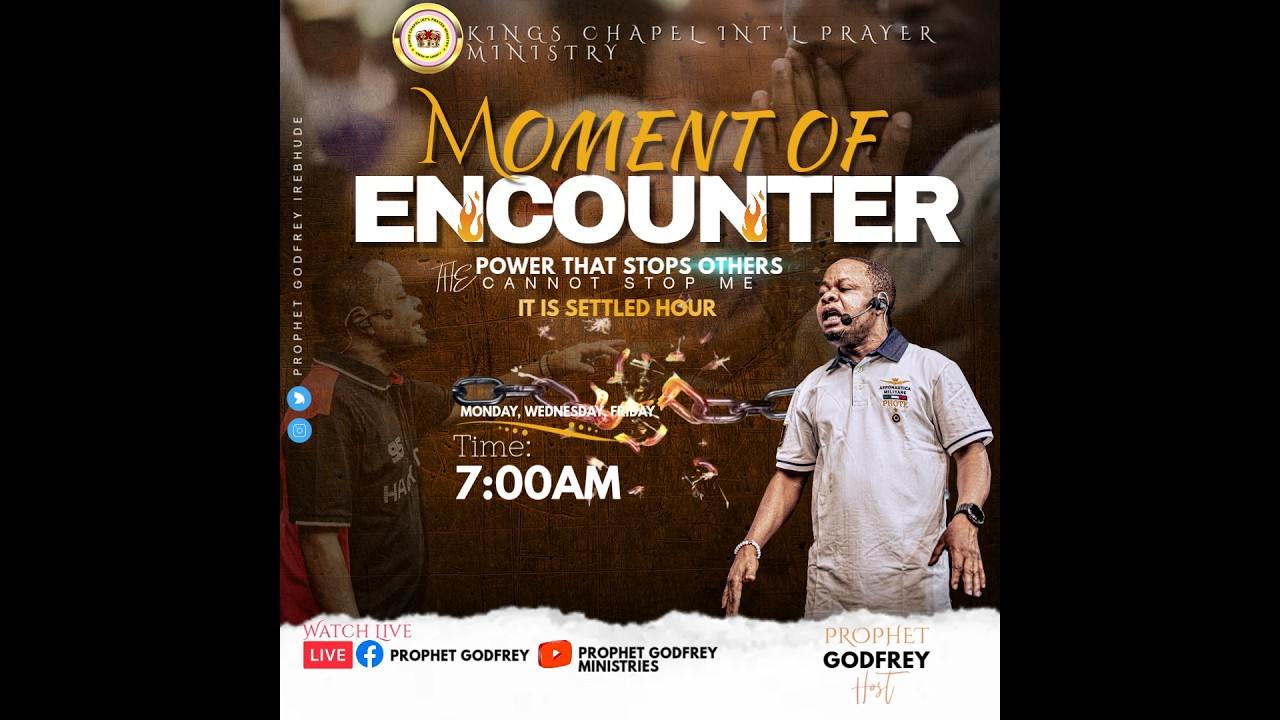 DIVINE ESTABLISHMENT, SETTLEMENT, AND PERFECTION || IT IS SETTLED HOUR || 16:02:2026