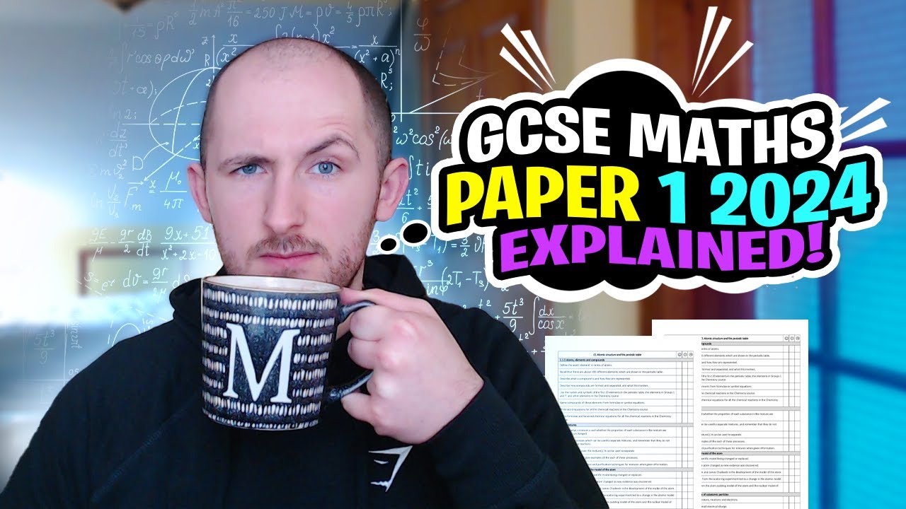 Maths Teacher Explains The 2024 June Paper 1 Higher GCSE Maths
