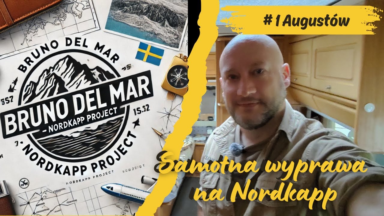 Samotna wyprawa na Nordkapp - dzień 1 Augustów