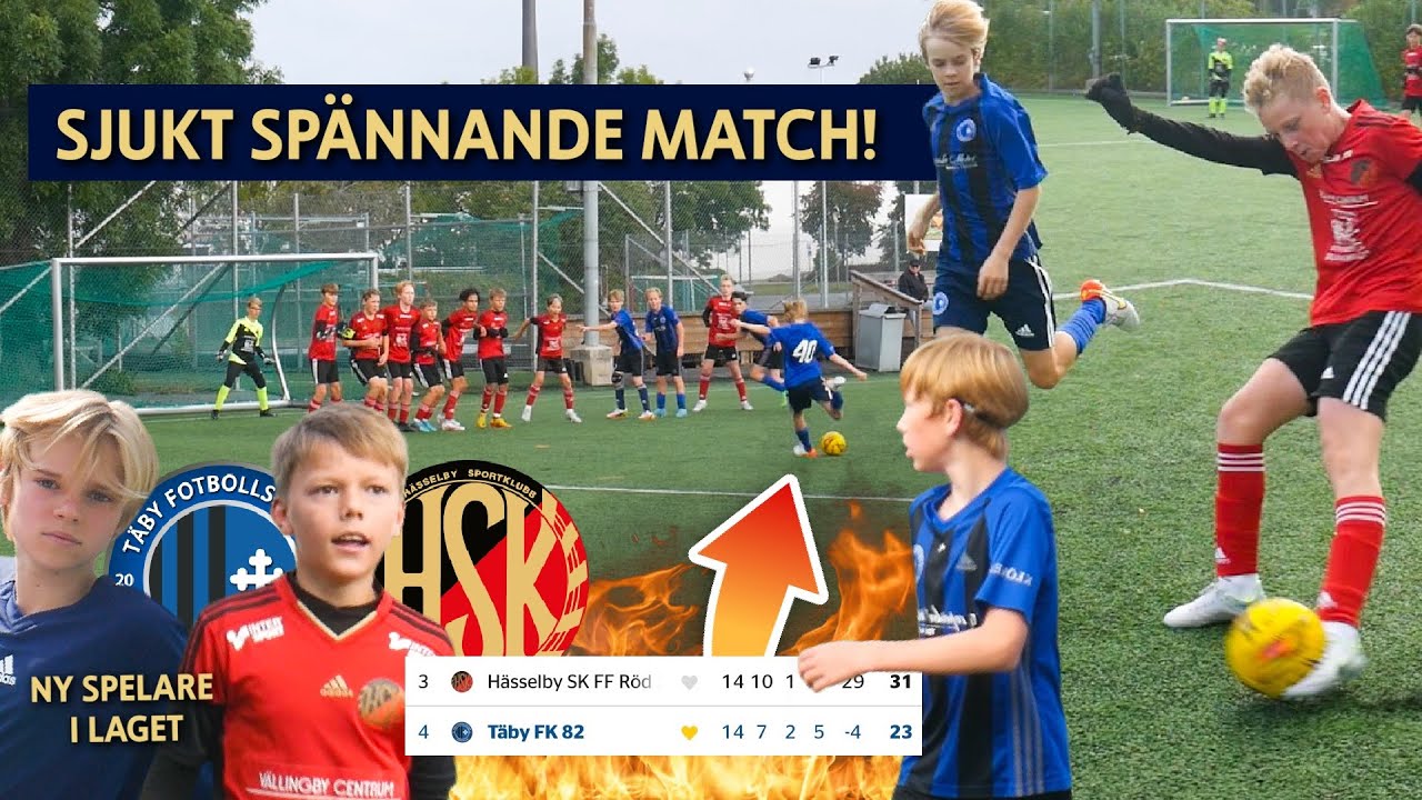 MIN MÅLFORM HÅLLER I SIG MOT ETT AV DE BÄSTA LAGEN I DIV 2!! | Täby FK-Hässelby SK (P09)